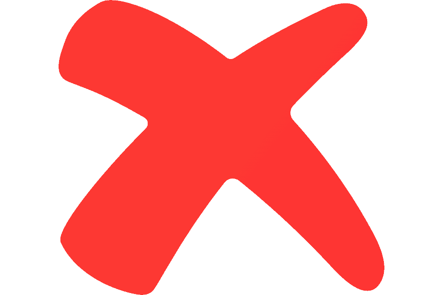 Red X