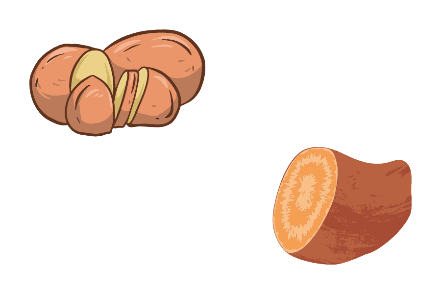 sweet patato vs sweet patato