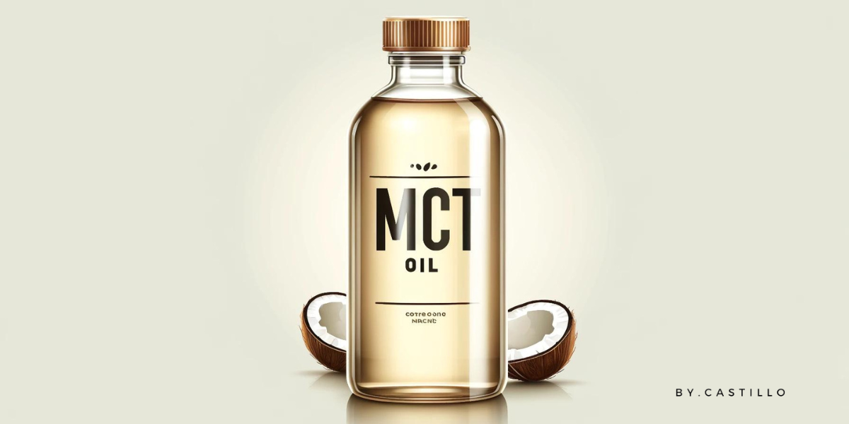 How much MCT oil per day on keto - blog banner with By.Castillo logo.