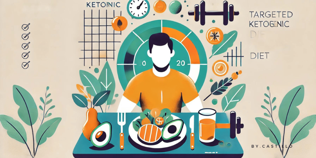 An illustration of the targeted ketogenic diet.