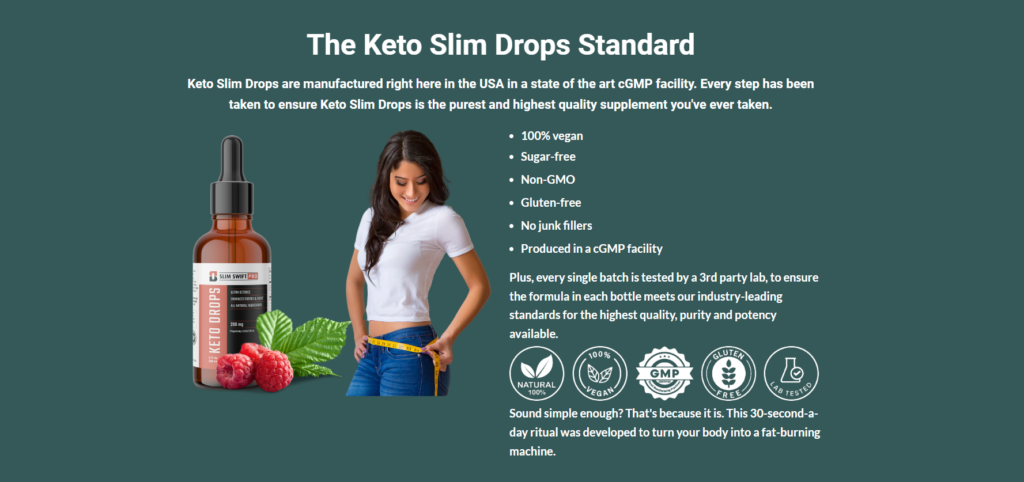 Keto Slim Drop Review.
