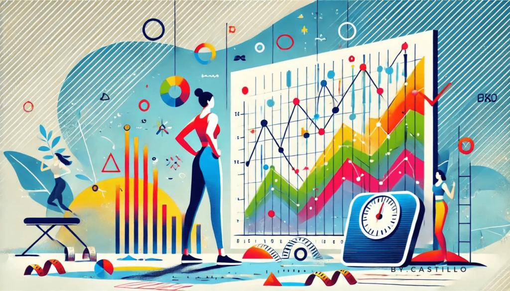 How to start a keto diet for weight loss. A person tracking their weight loss progress.