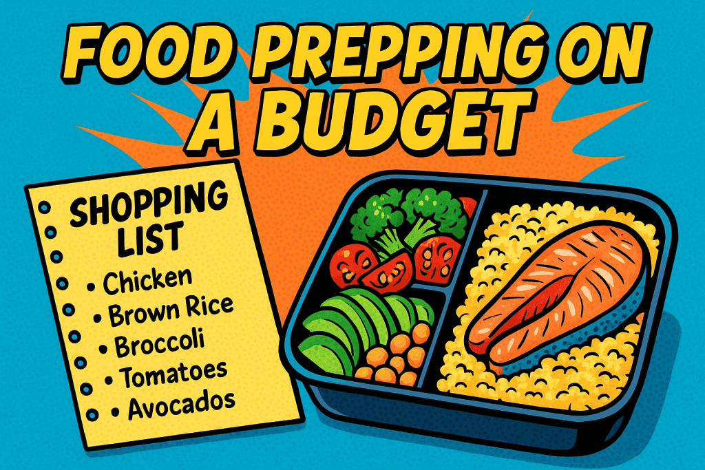 Food prepping on a budget.