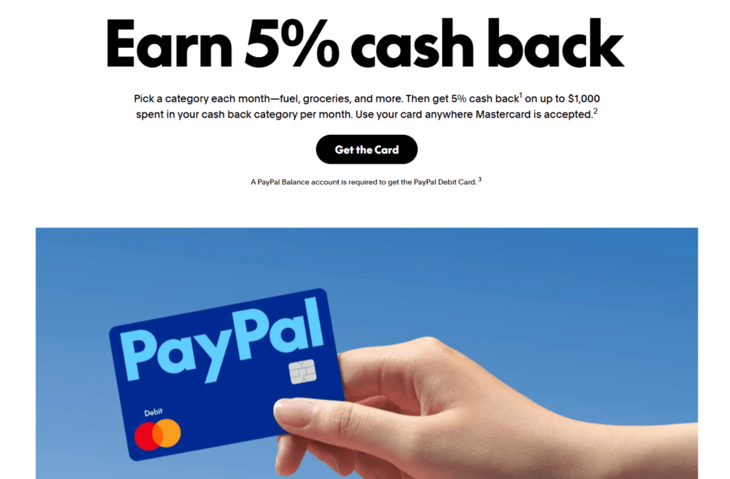 Best Debit Cards With Cashback That Help You Stick To A Budget. Paypal Debit Card. 